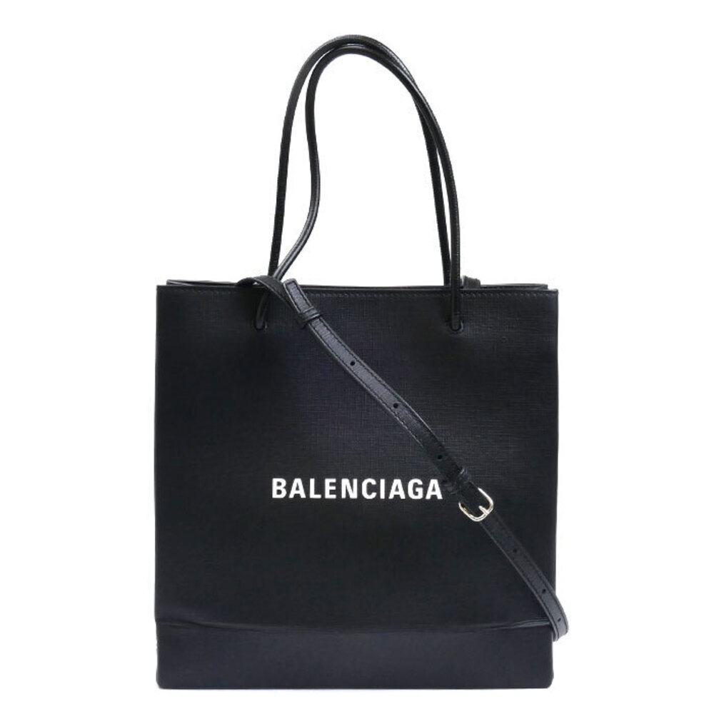 BALENCIAGA Shopping Tote Bag Black